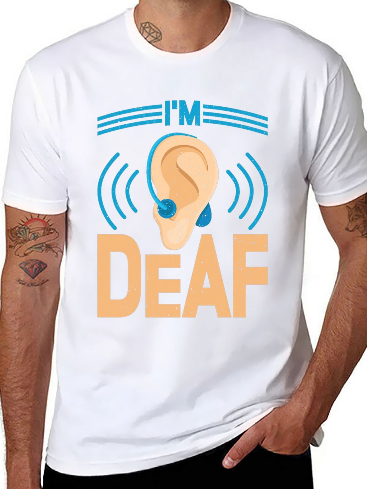 Im Deaf T-Shirt - Awareness & Support
