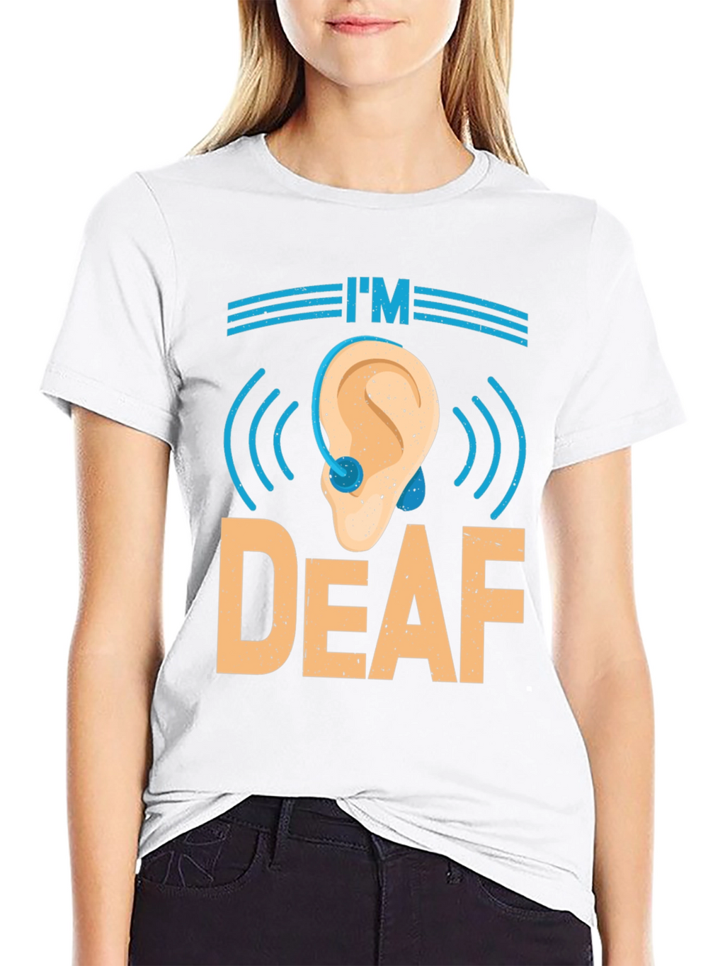 Im Deaf T-Shirt - Awareness & Support