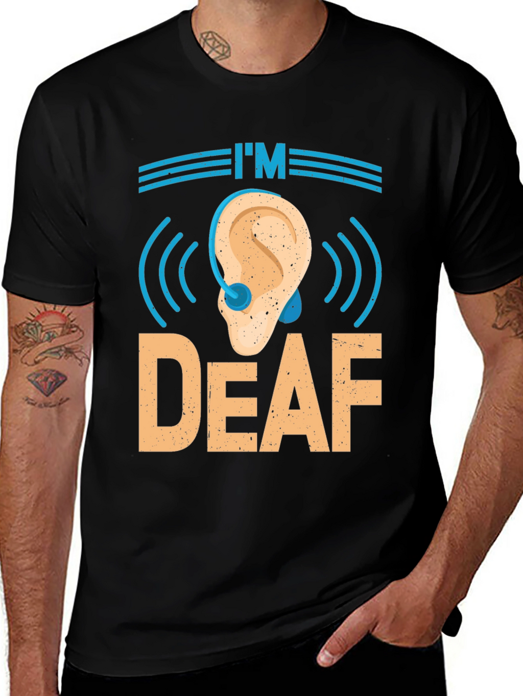 Im Deaf T-Shirt - Awareness & Support