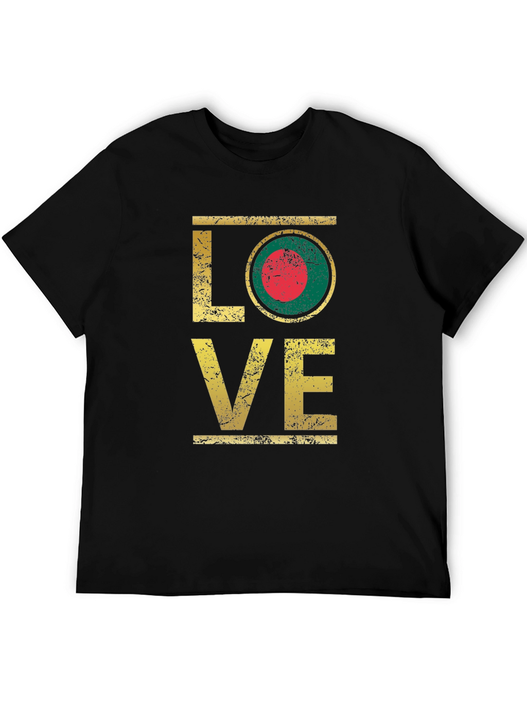 Bangladesh Flag LOVE T-Shirt