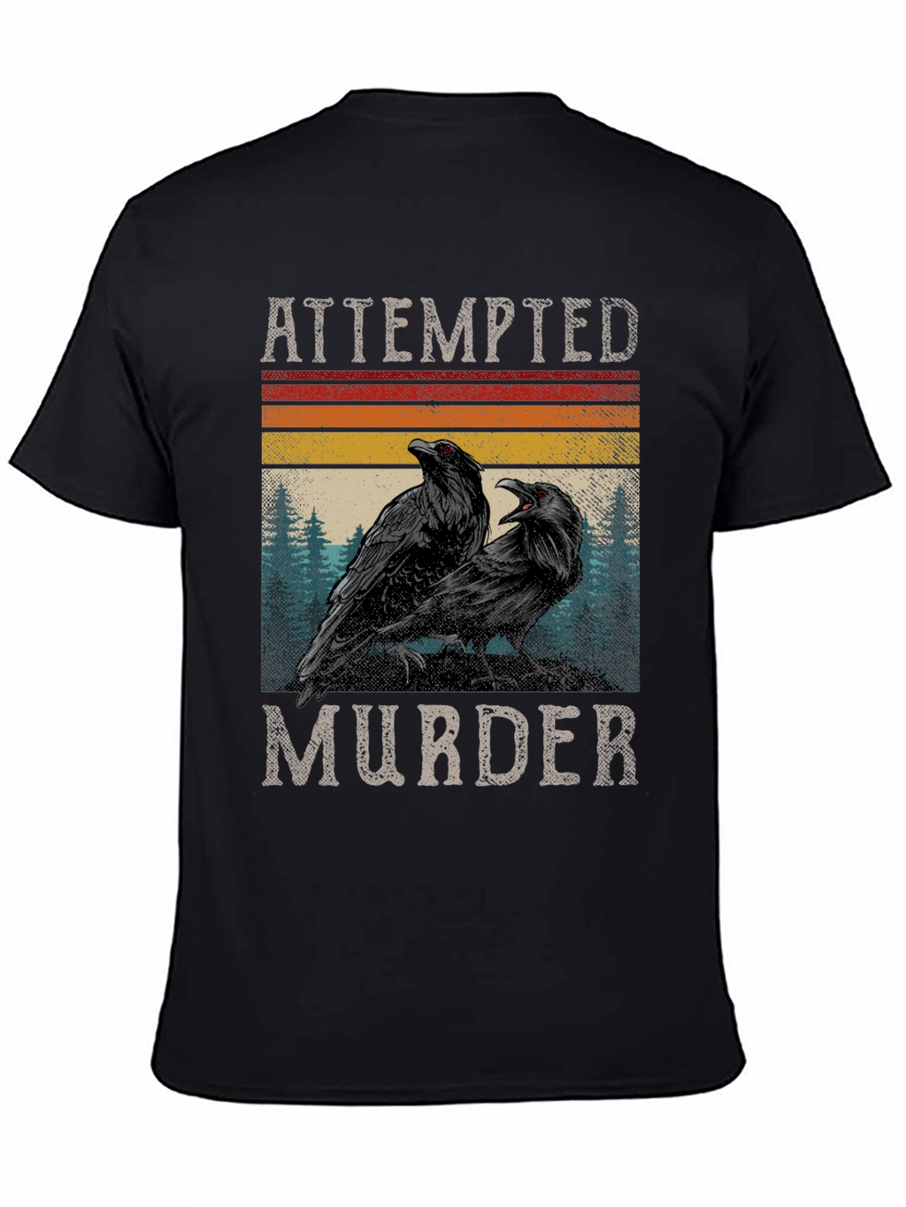Attempted Murder Ravens Graphic Tee