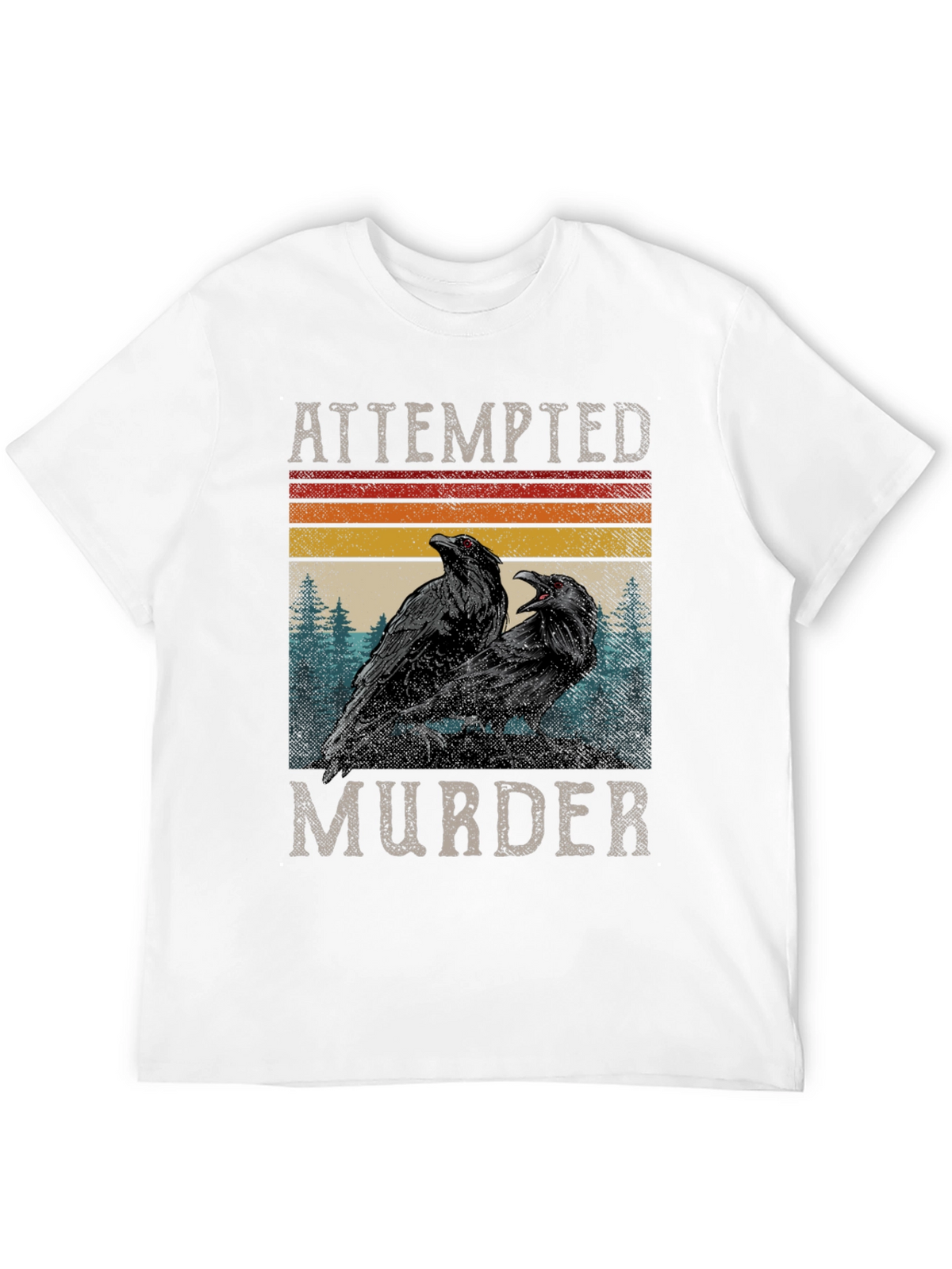 Attempted Murder Ravens Graphic Tee