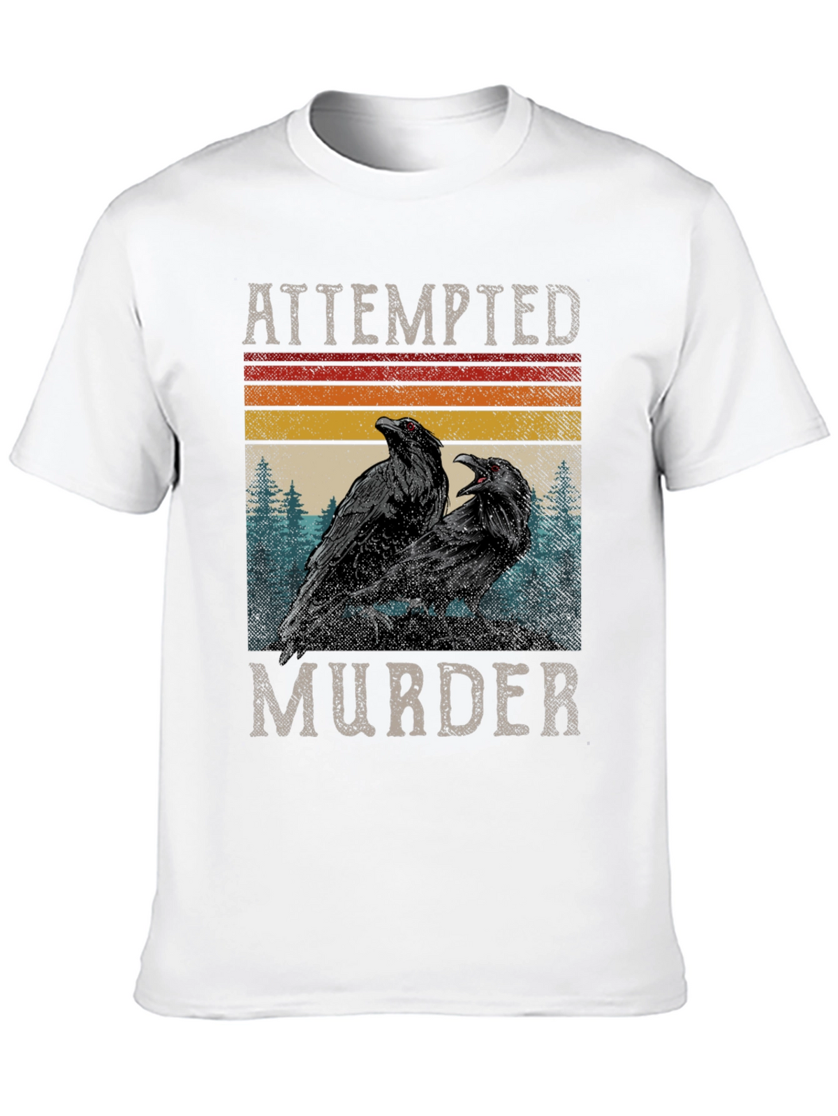 Attempted Murder Ravens Graphic Tee