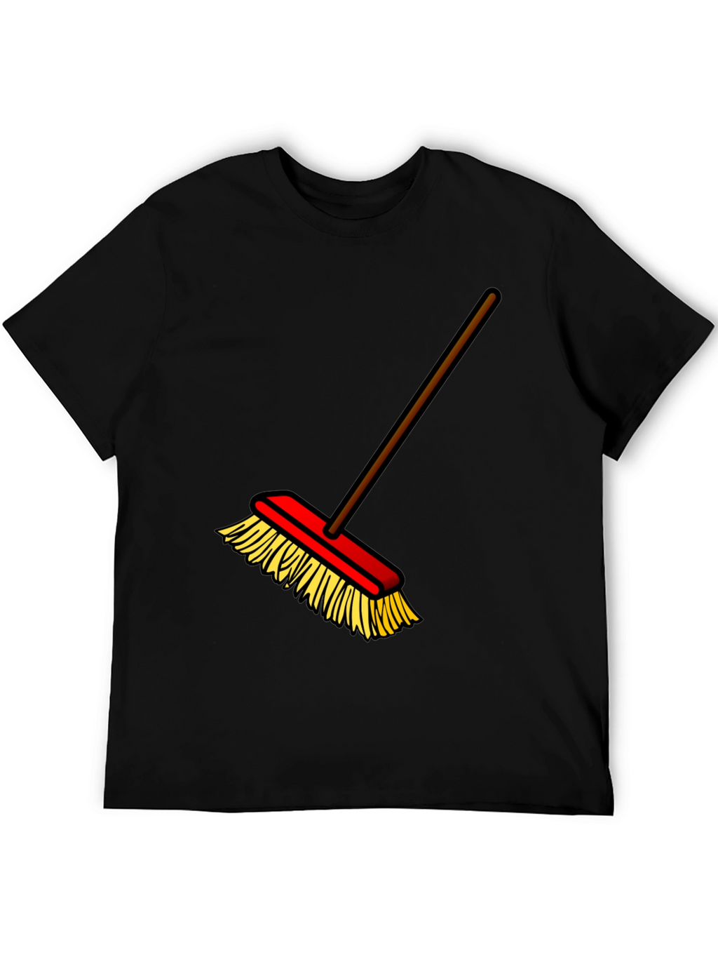 Broom Graphic T-Shirt - Clean Style