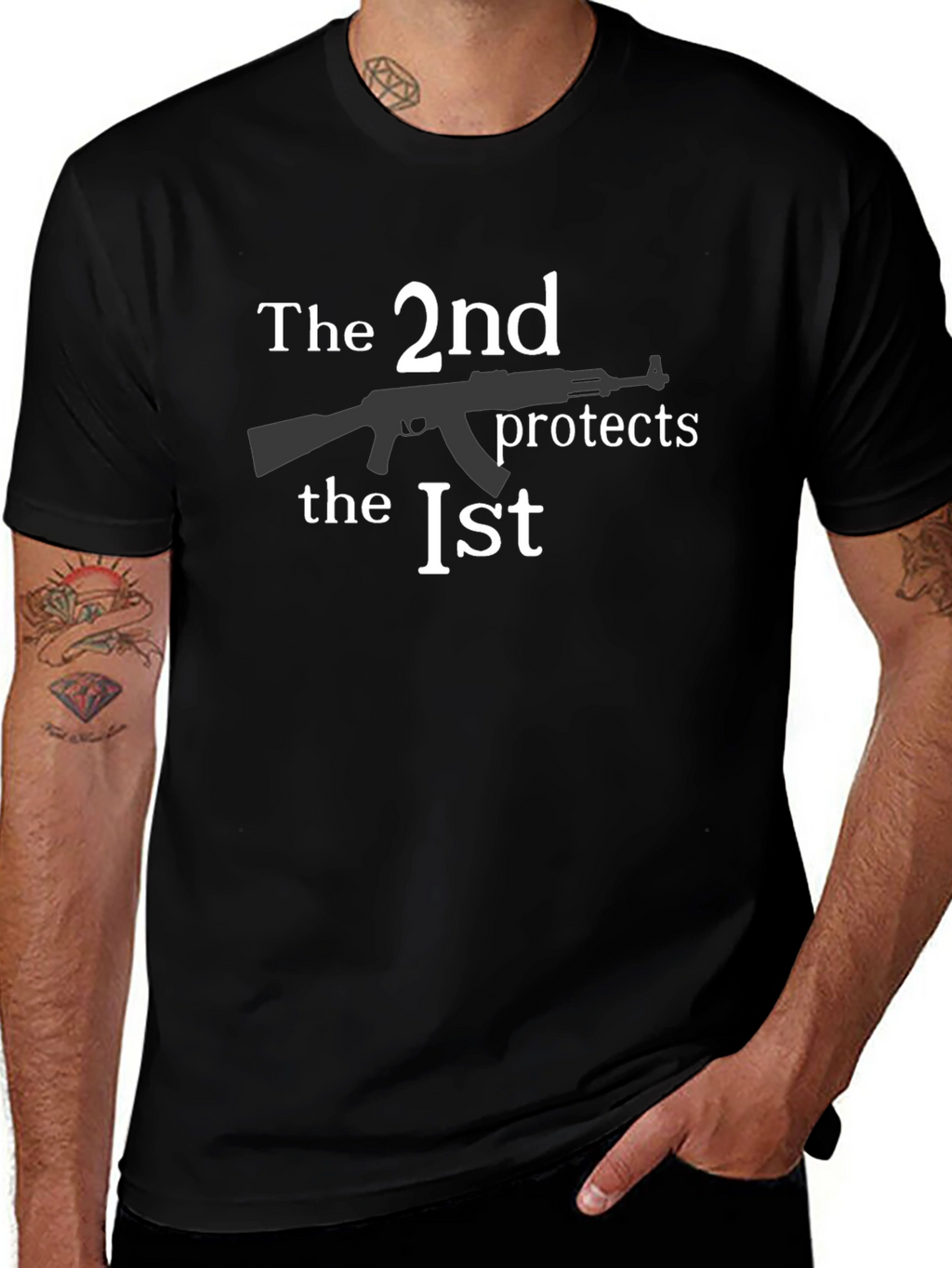 2nd Amendment Protects 1st T-Shirt