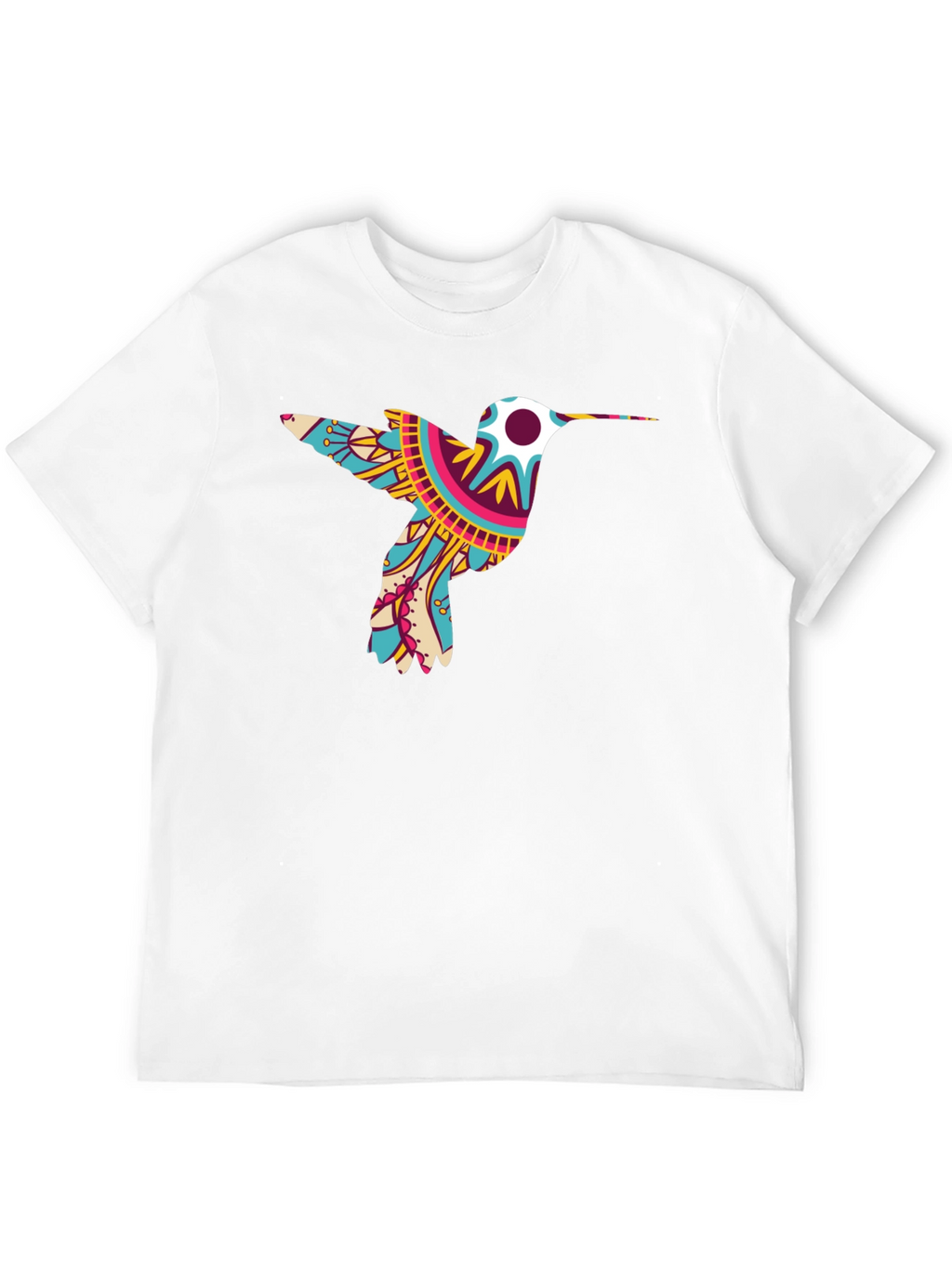 Hummingbird Graphic Tee - Mens Black T-Shirt