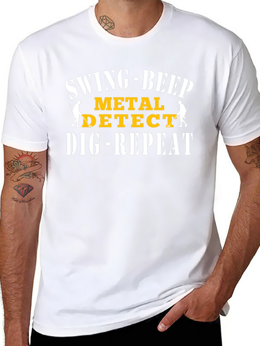 Swing-Beep Metal Detect T-Shirt