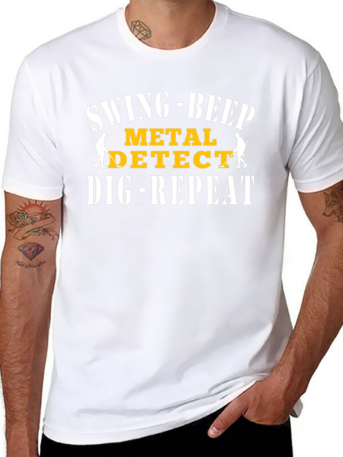 Swing-Beep Metal Detect T-Shirt