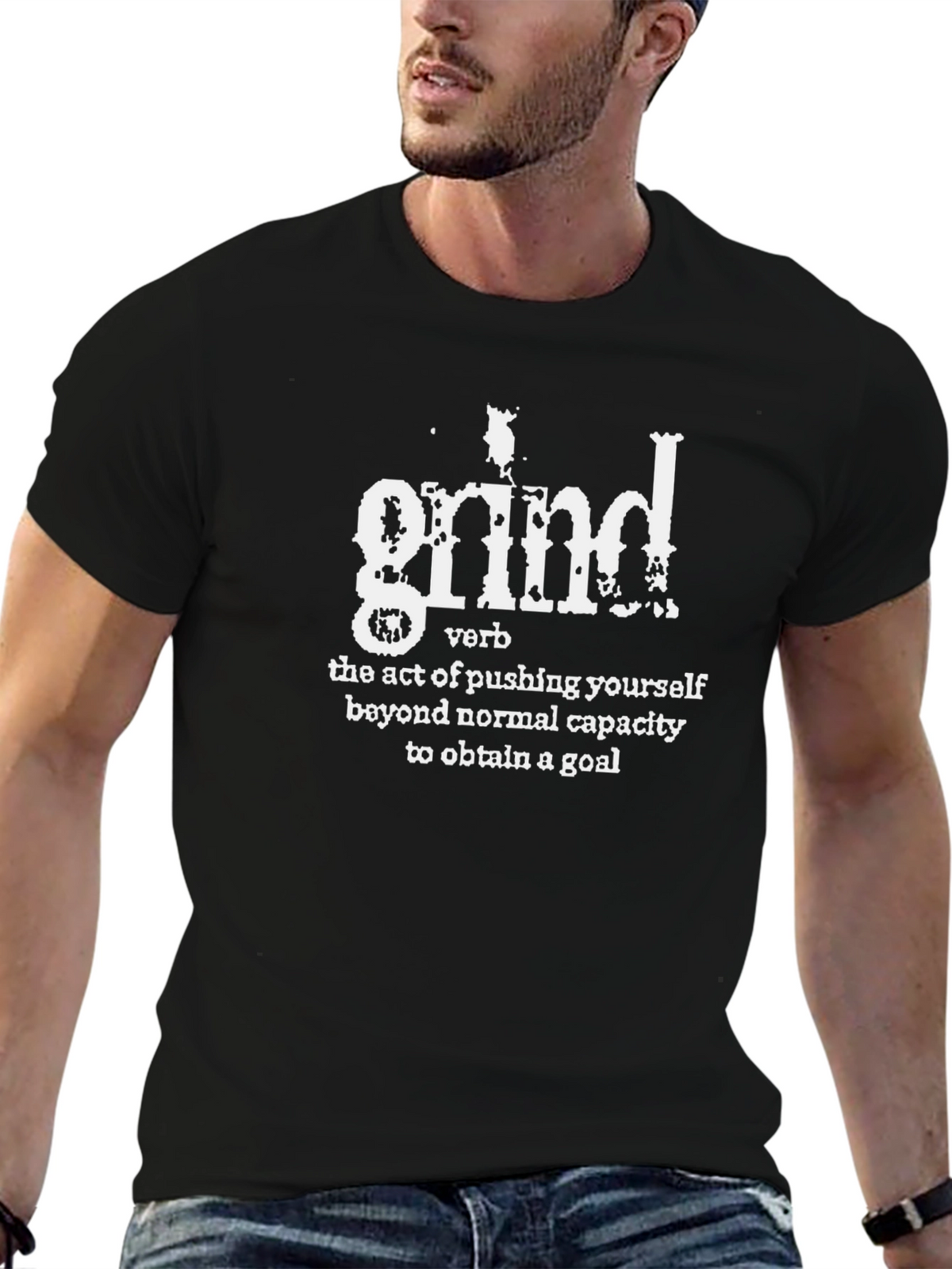 Grind Definition Black T-Shirt