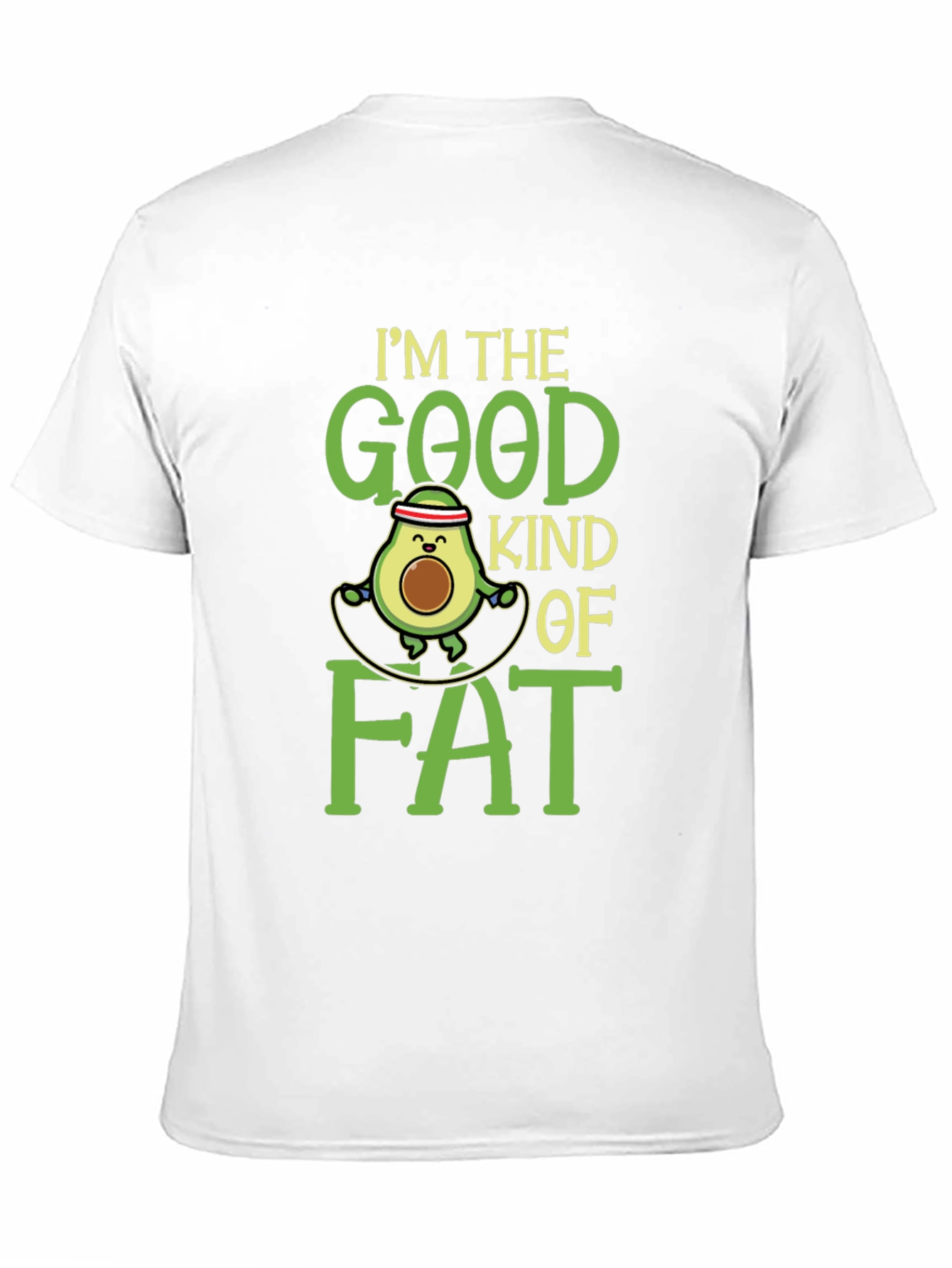 Good Kind of Fat Avocado T-Shirt - Unisex Black Tee