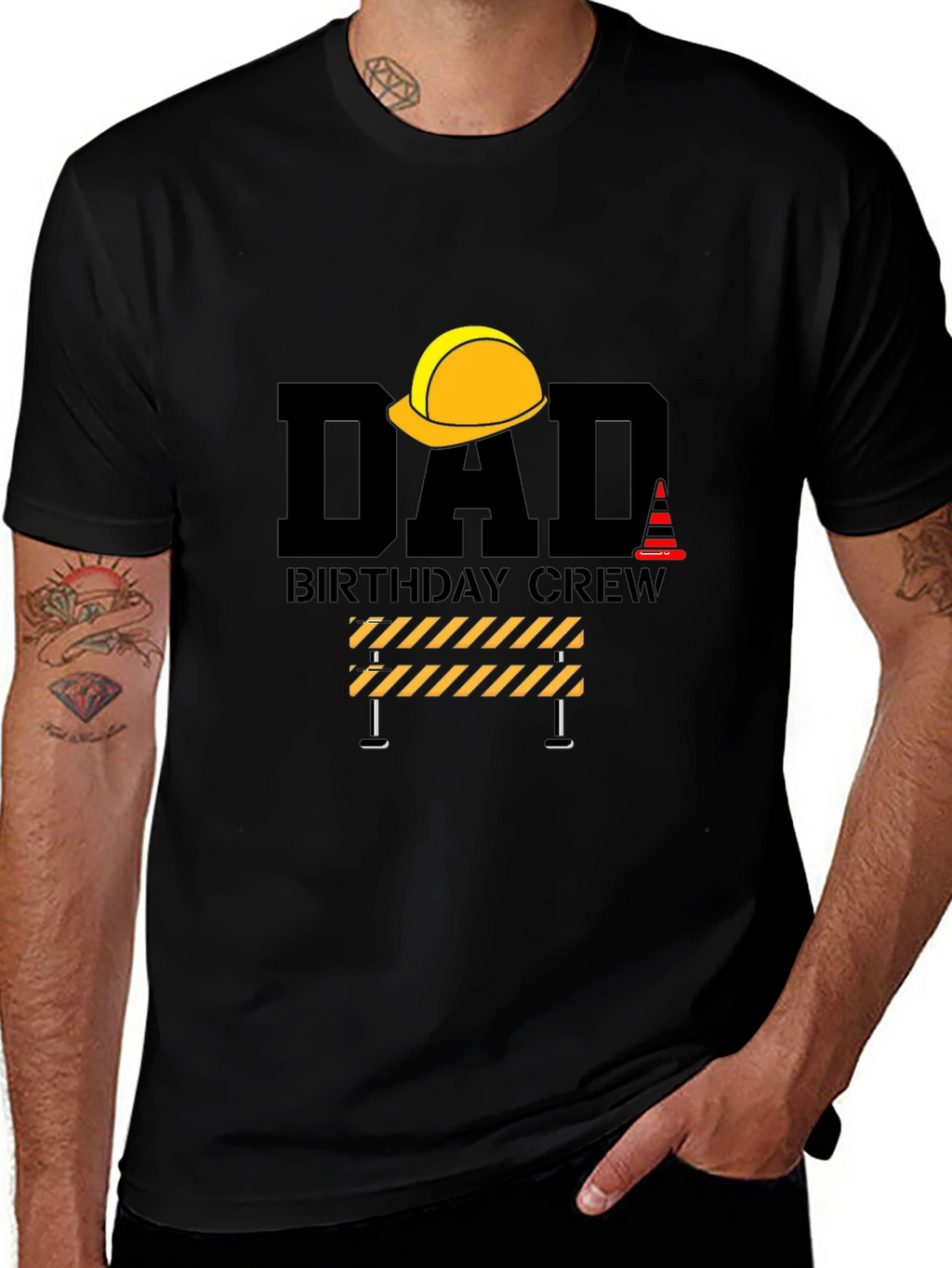Dad Birthday Crew T-Shirt
