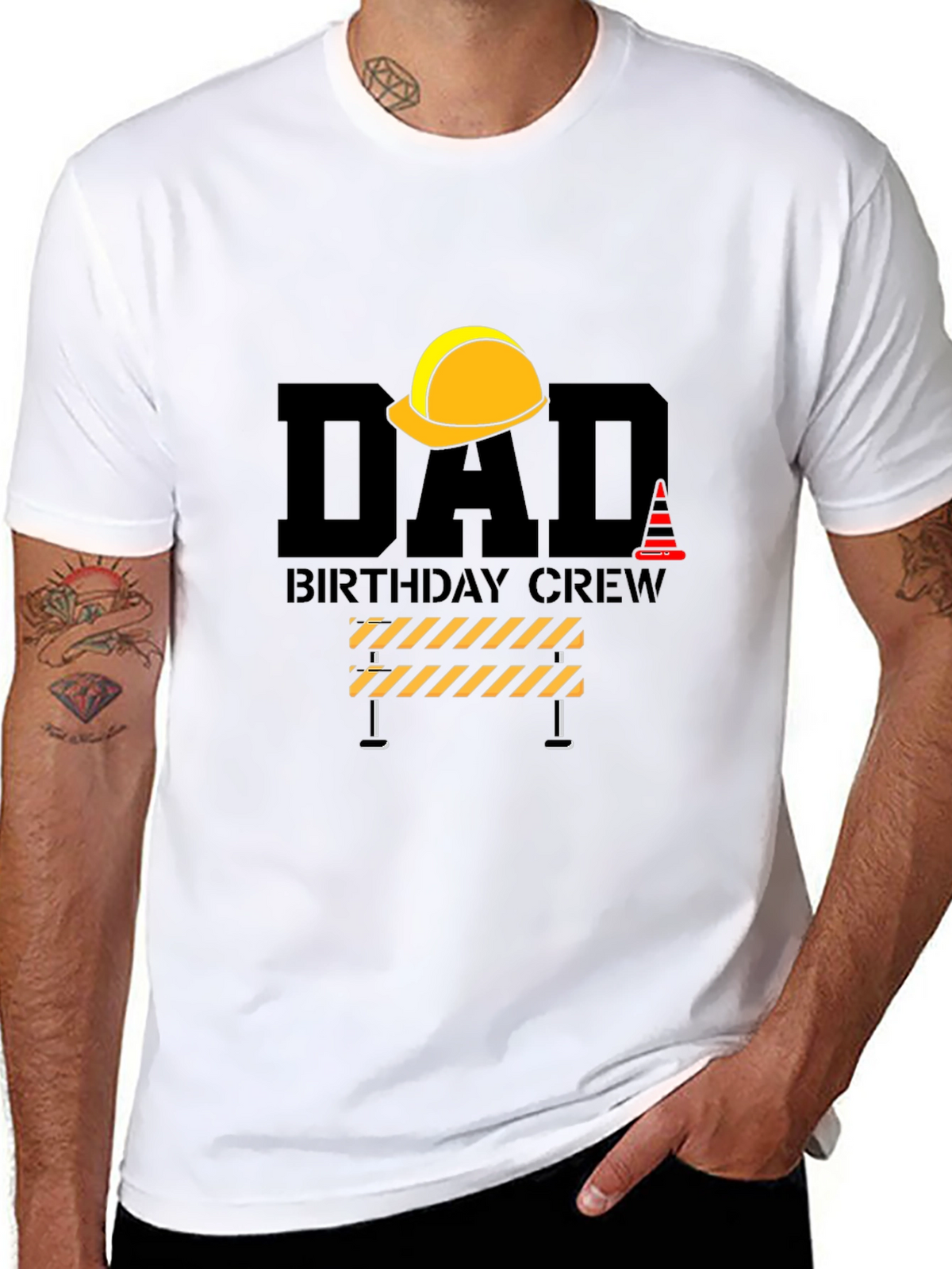 Dad Birthday Crew T-Shirt
