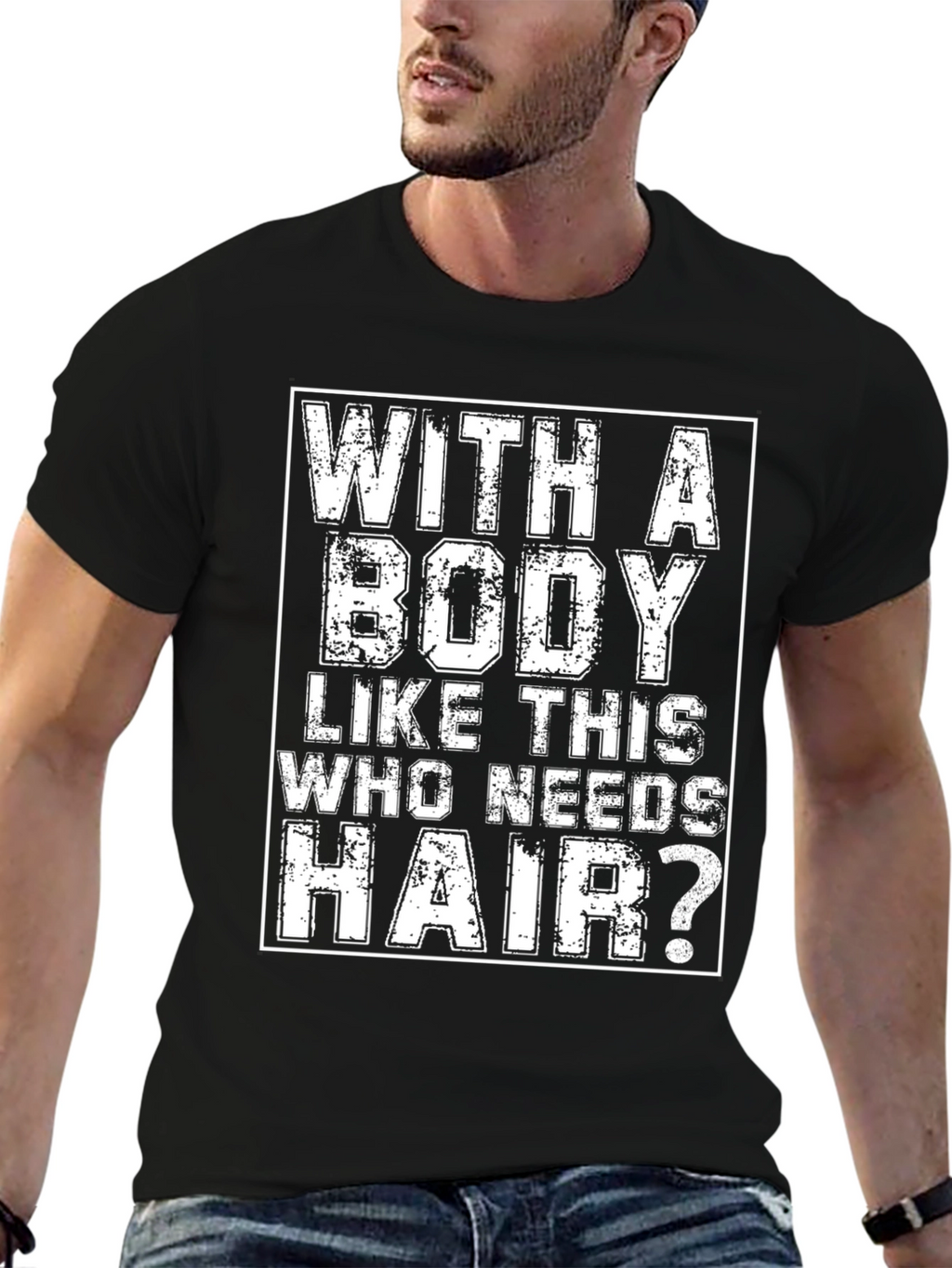 Funny Body Hair T-Shirt