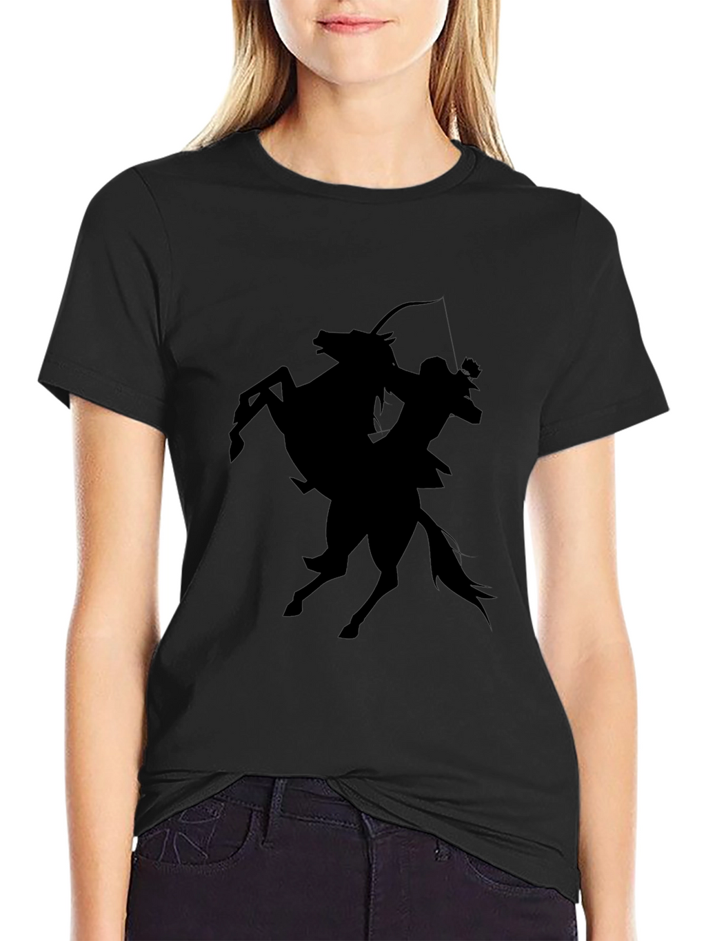 Mens Graphic Tee - Equestrian Archer Design