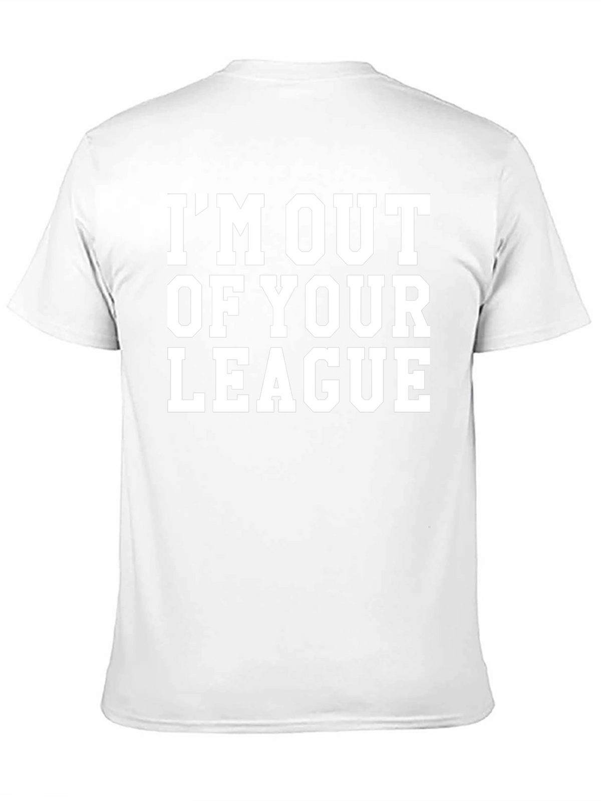 Im Out of Your League Graphic Tee - Black