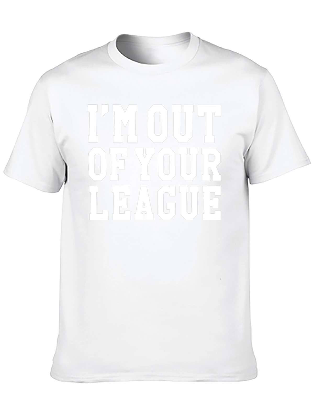 Im Out of Your League Graphic Tee - Black