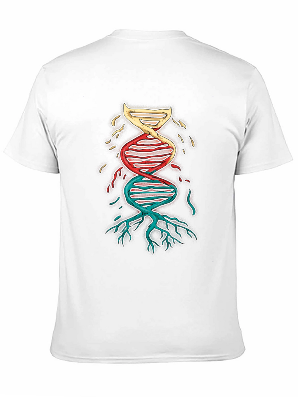 DNA Roots Graphic Tee - Science & Nature Inspired