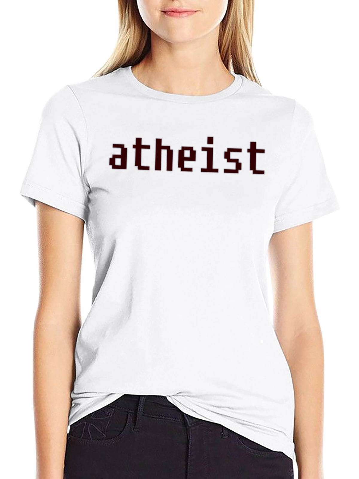 Atheist Graphic T-Shirt - Black