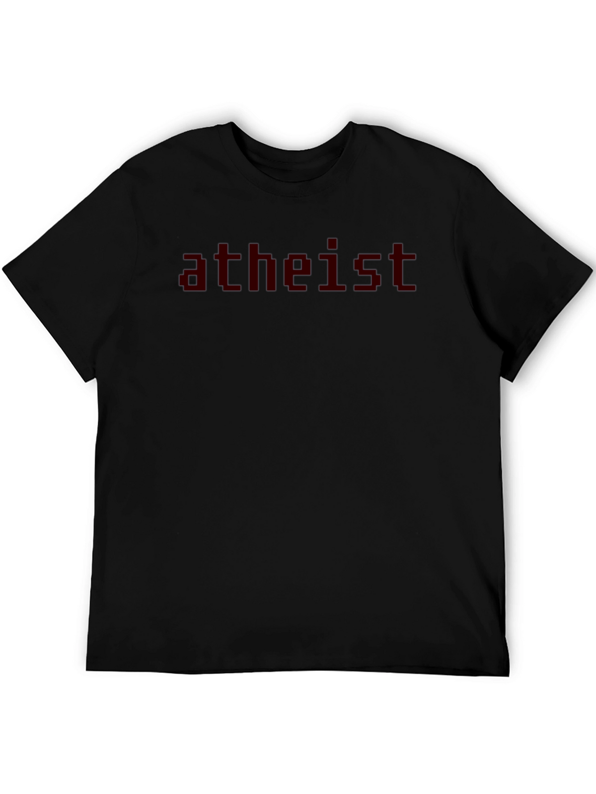 Atheist Graphic T-Shirt - Black