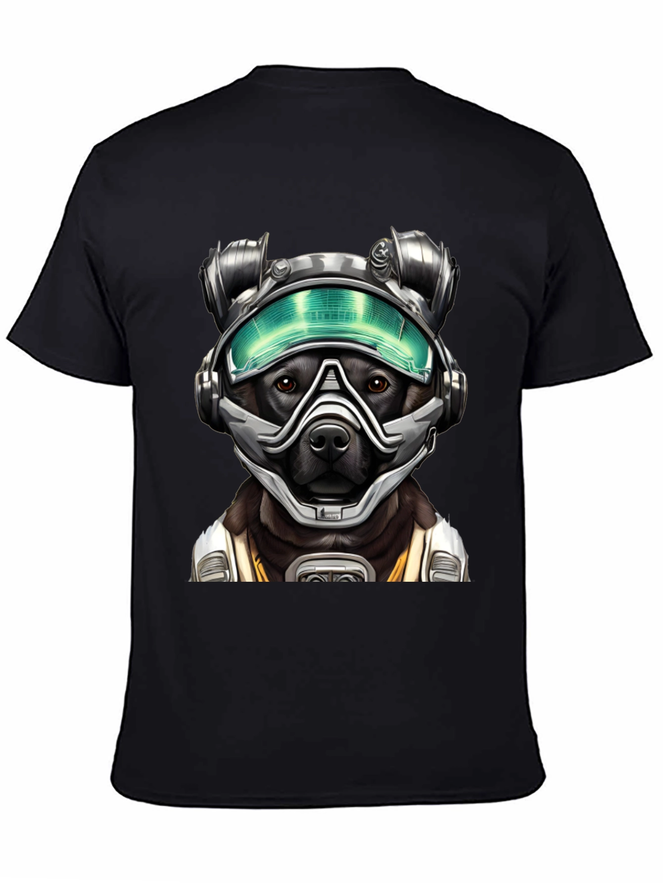 Dog in Space Suit Graphic Tee