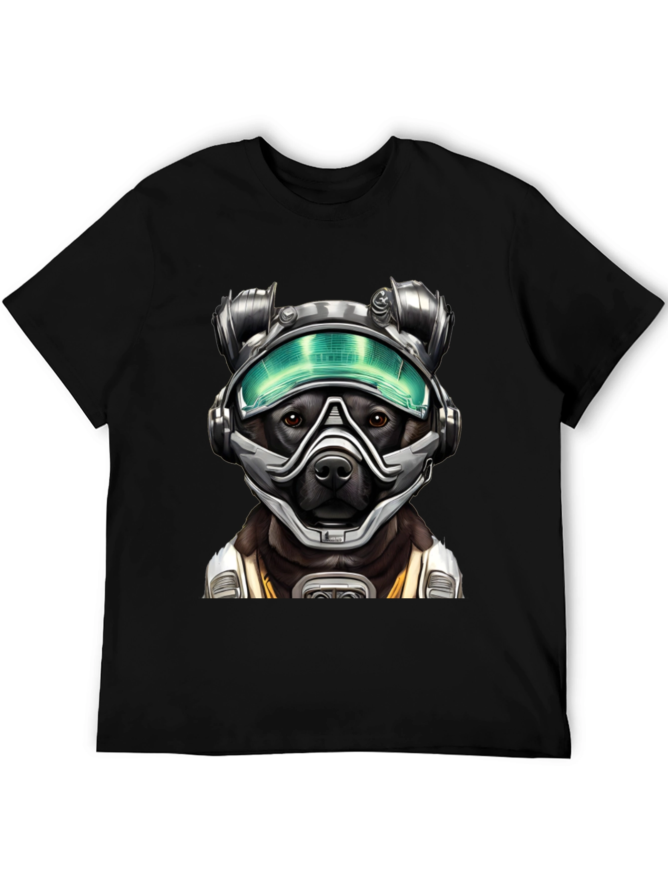 Dog in Space Suit Graphic Tee