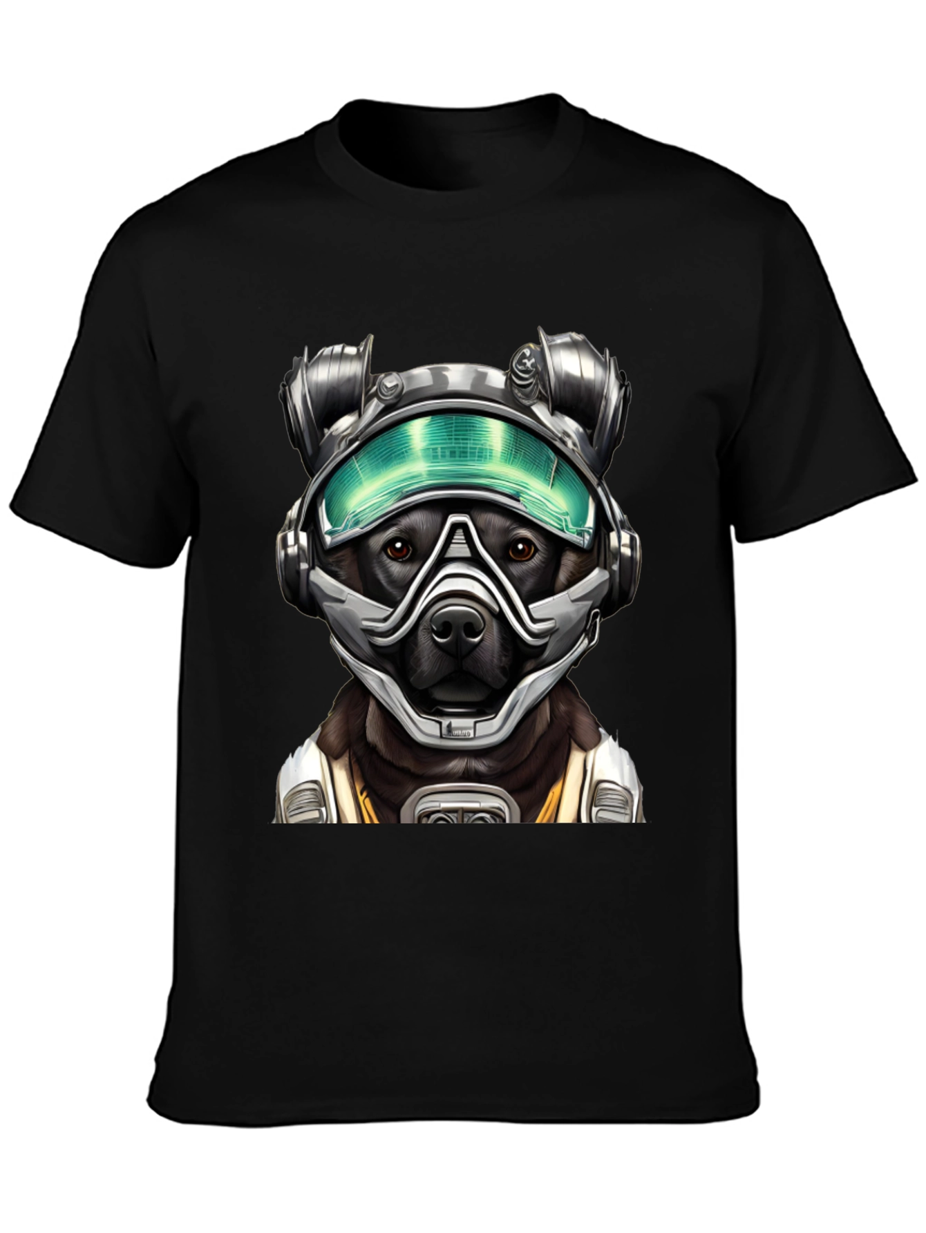 Dog in Space Suit Graphic Tee