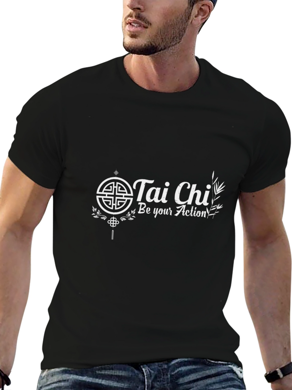 Tai Chi Be Your Action Graphic Tee