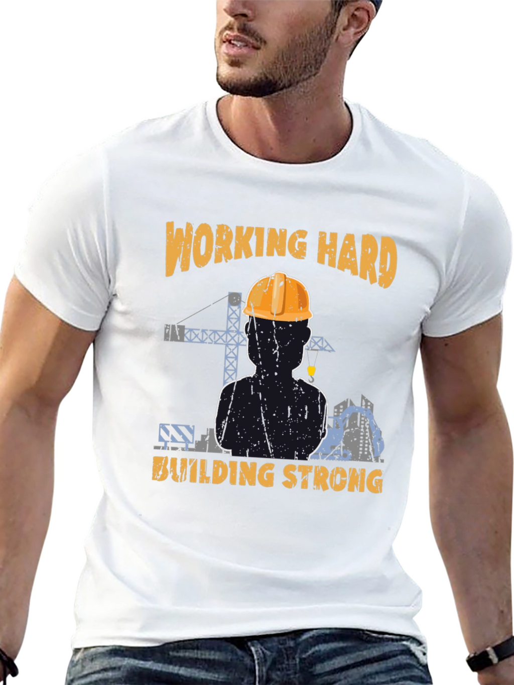 Working Hard Building Strong T-Shirt