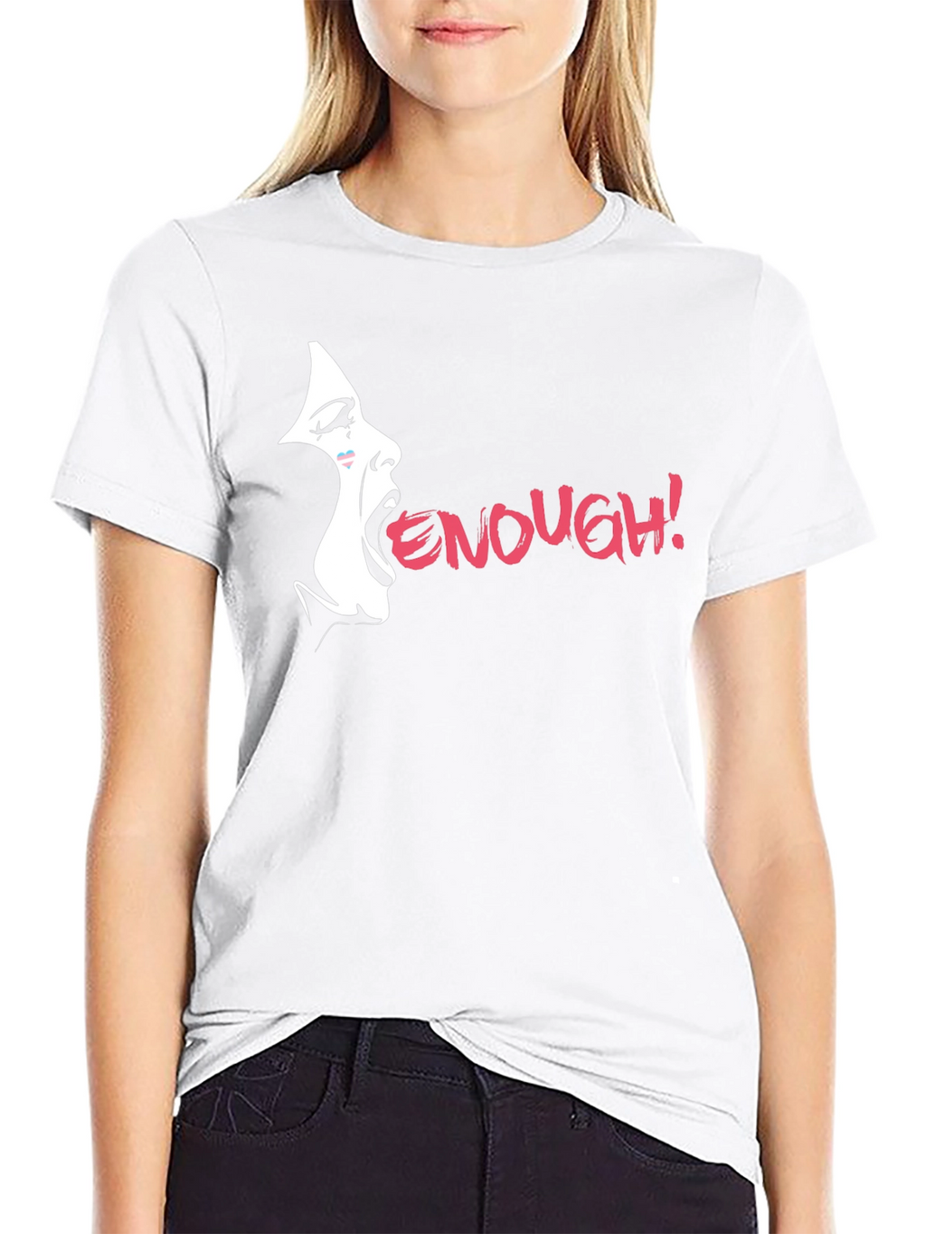 Enough! Graphic Tee - Bold Statement Shirt