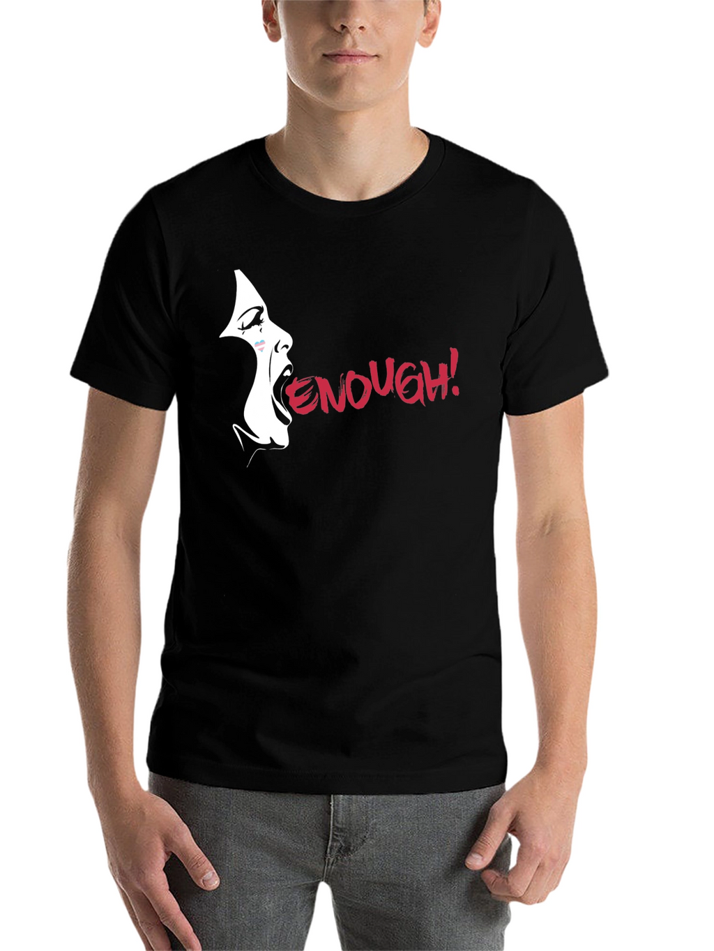Enough! Graphic Tee - Bold Statement Shirt
