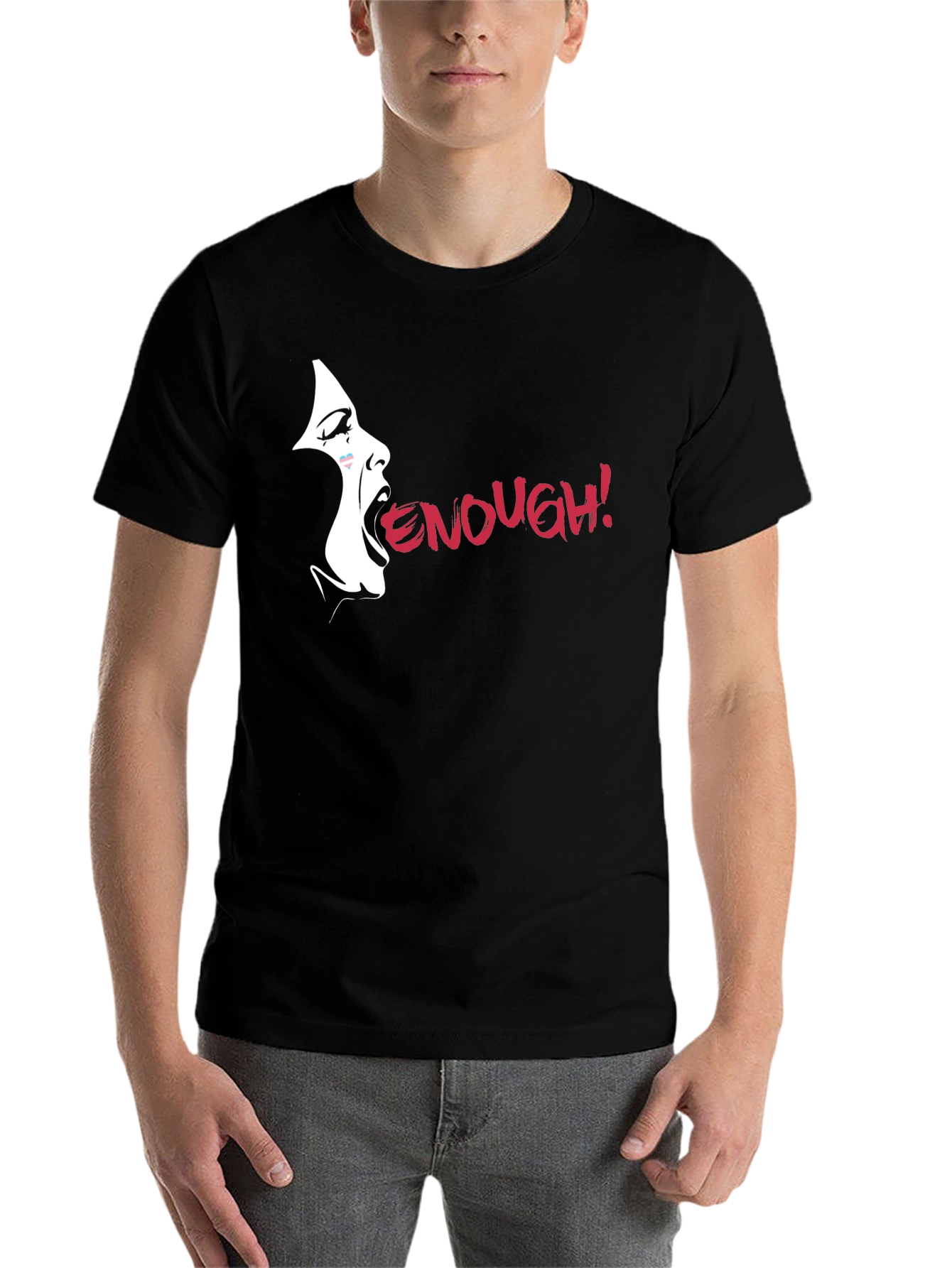 Enough! Graphic Tee - Bold Statement Shirt