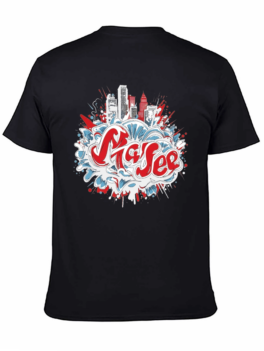 Urban Graffiti Graphic Tee