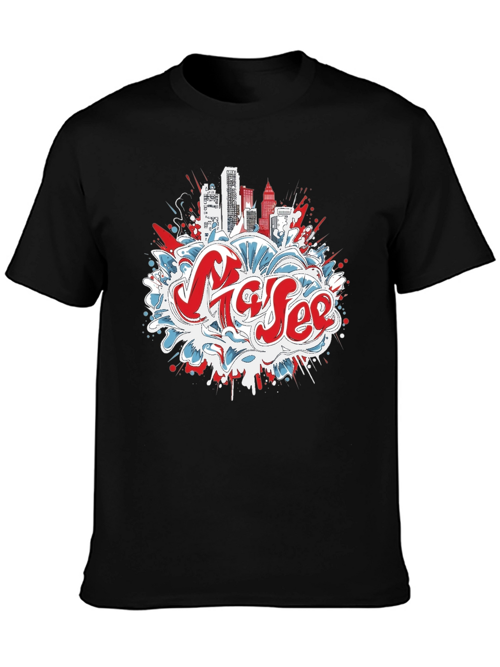 Urban Graffiti Graphic Tee