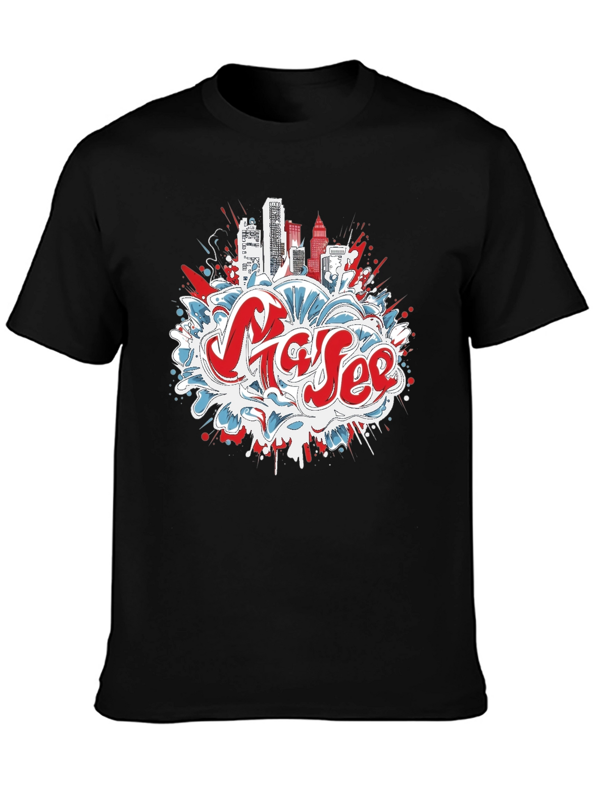 Urban Graffiti Graphic Tee