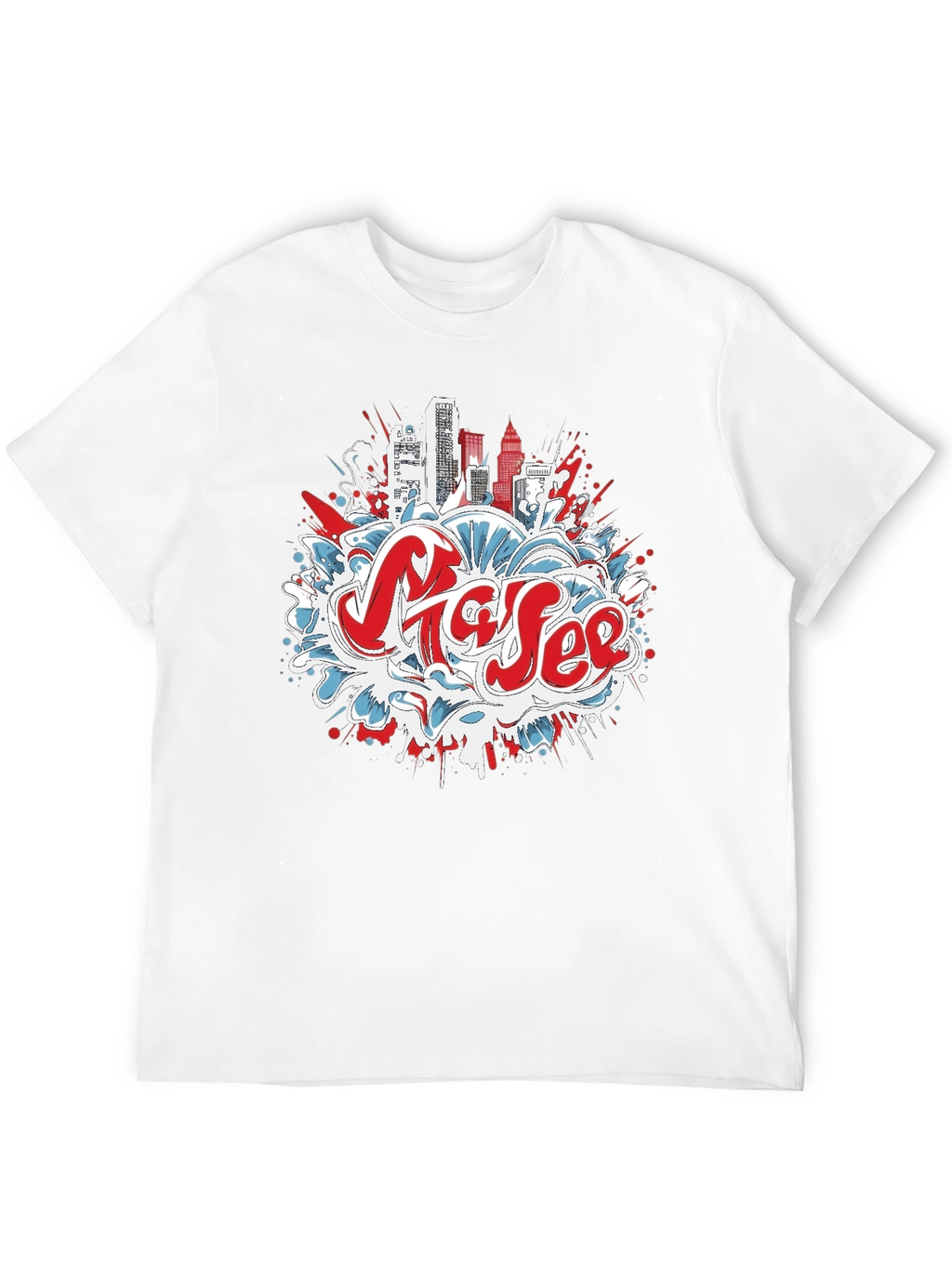 Urban Graffiti Graphic Tee