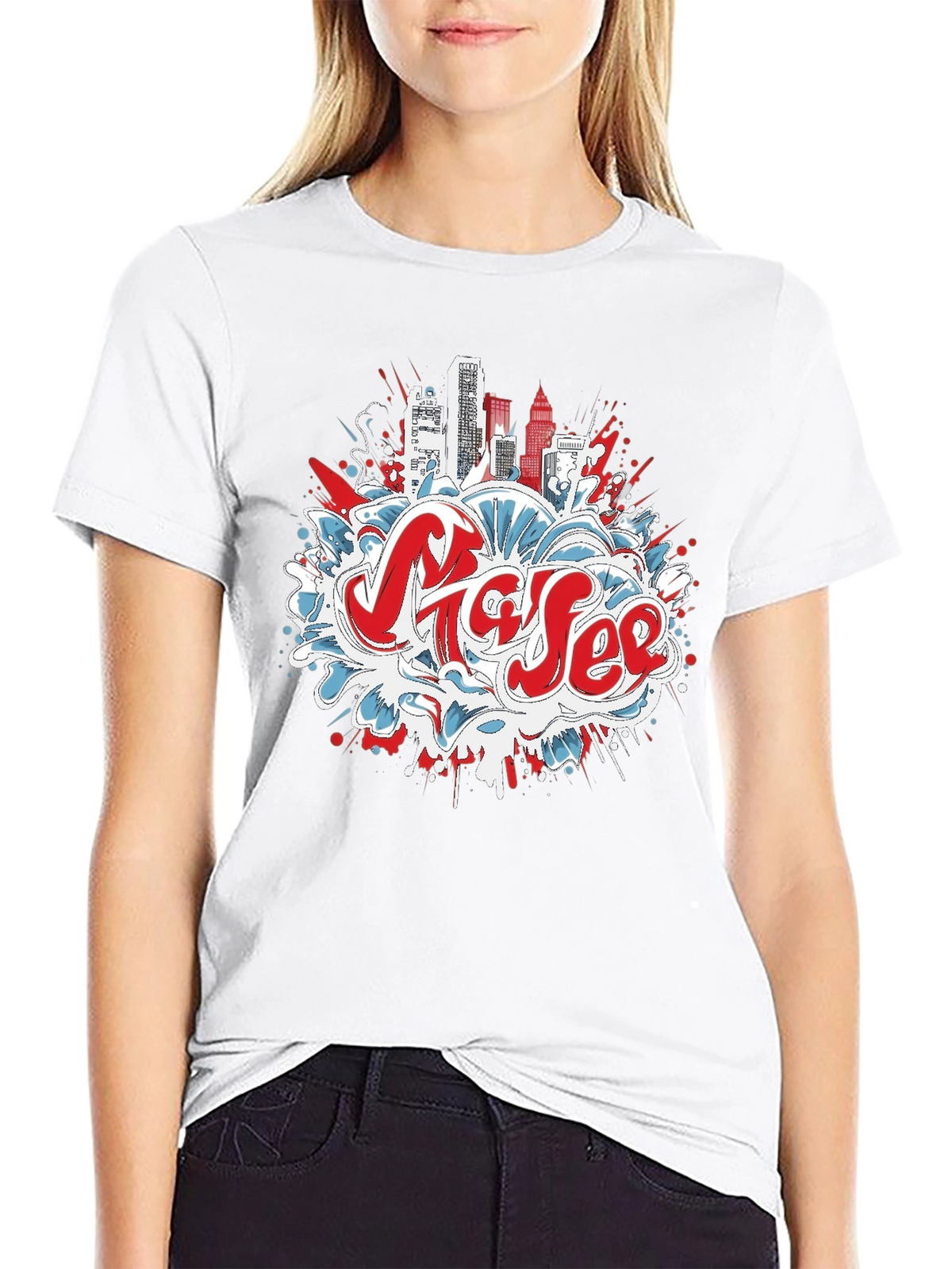 Urban Graffiti Graphic Tee