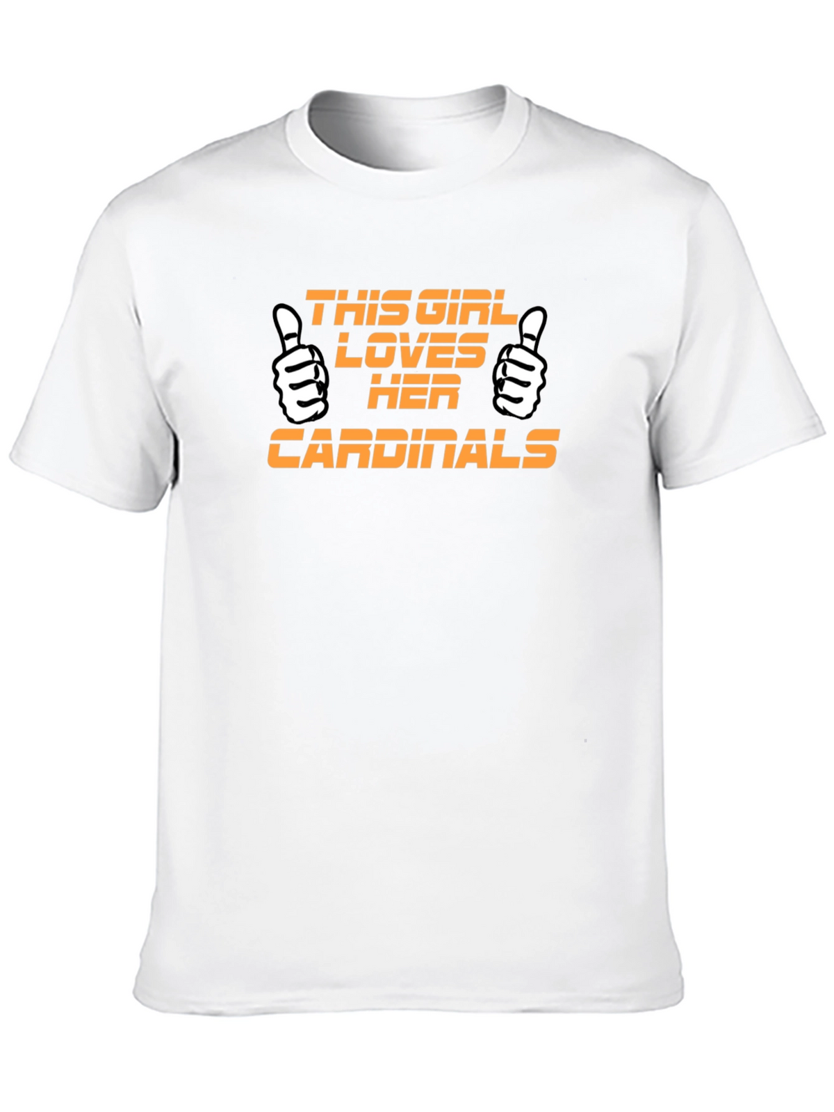 Cardinals Fan T-Shirt - This Girl Loves Her Team!