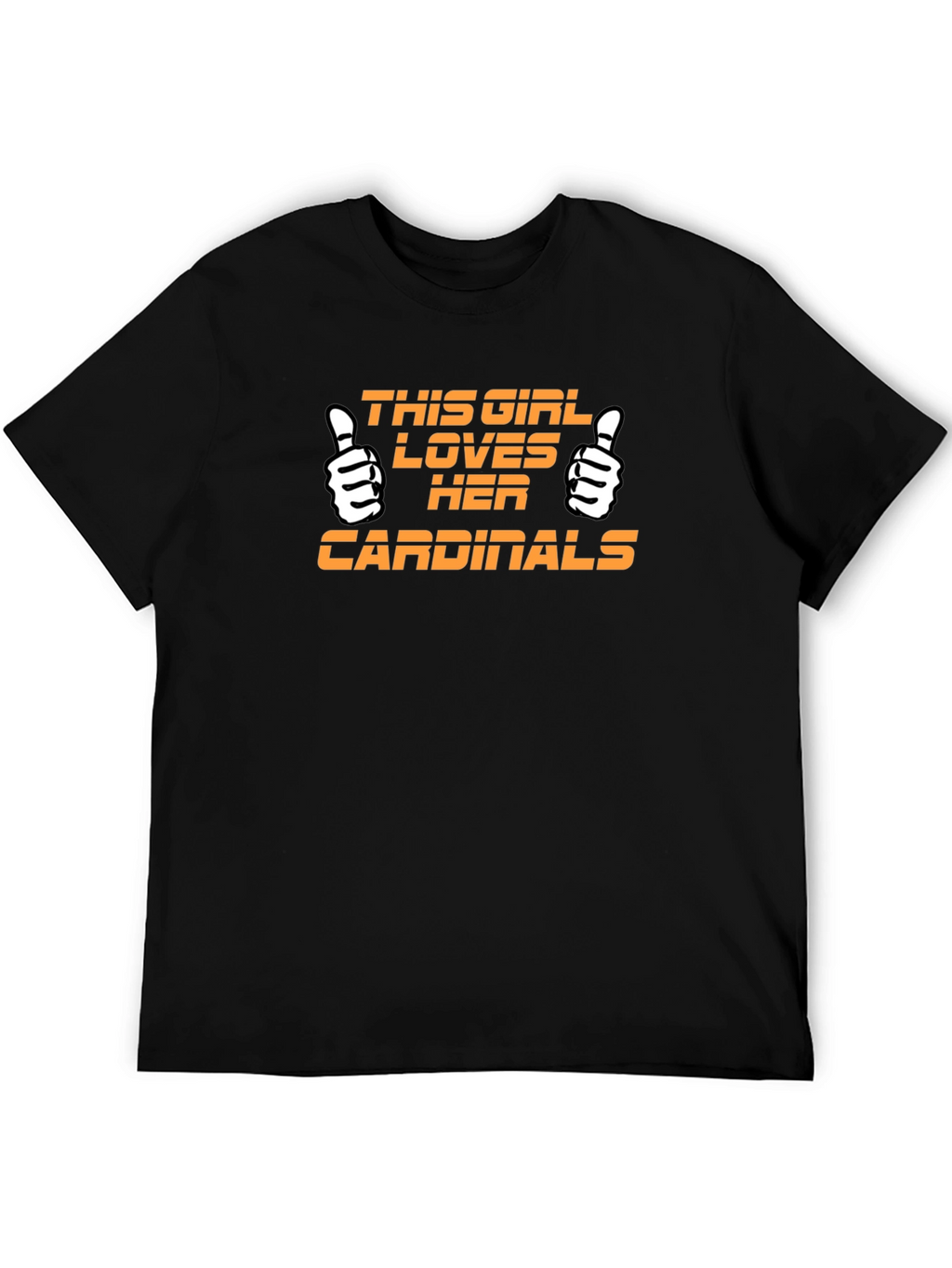 Cardinals Fan T-Shirt - This Girl Loves Her Team!