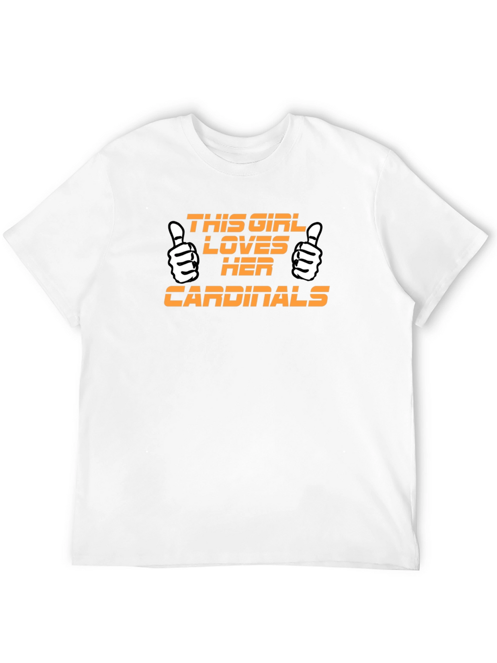 Cardinals Fan T-Shirt - This Girl Loves Her Team!
