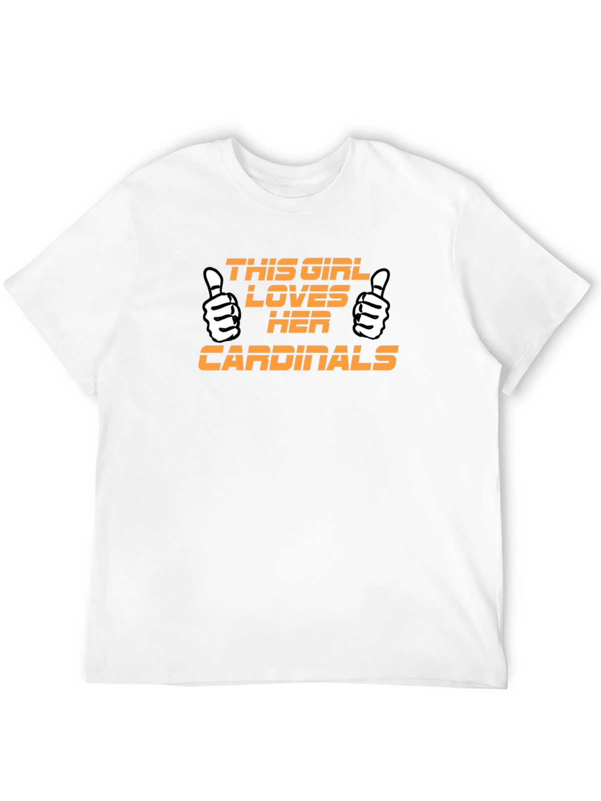 Cardinals Fan T-Shirt - This Girl Loves Her Team!