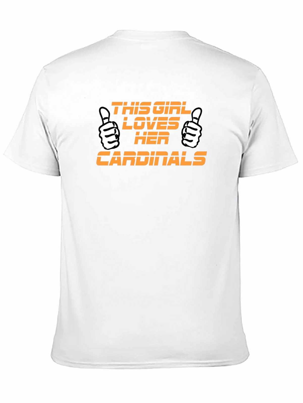 Cardinals Fan T-Shirt - This Girl Loves Her Team!