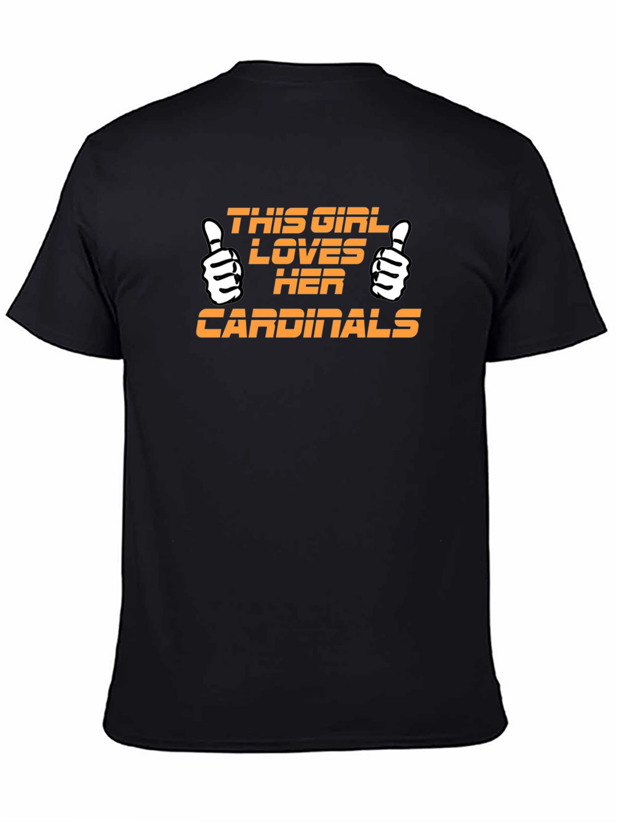 Cardinals Fan T-Shirt - This Girl Loves Her Team!