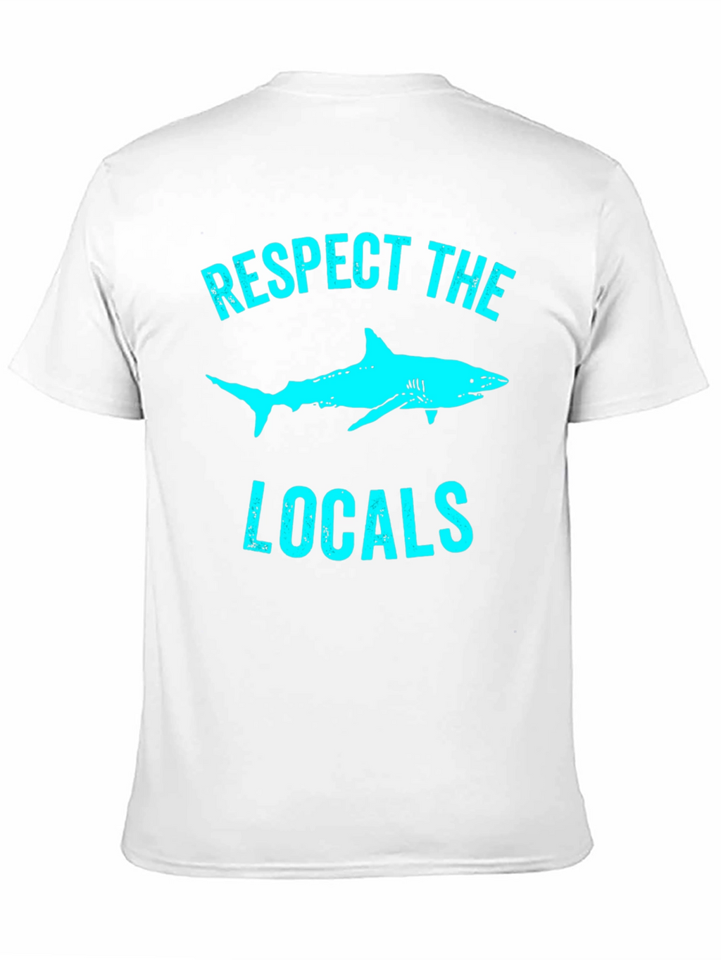 Respect the Locals Shark Graphic Tee - Black