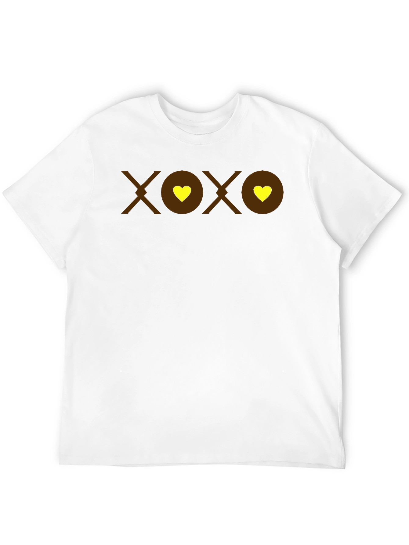 XOXO Heart Graphic T-Shirt - Casual Comfort