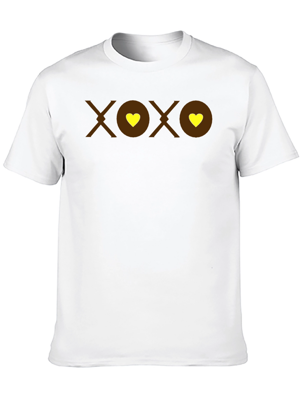 XOXO Heart Graphic T-Shirt - Casual Comfort