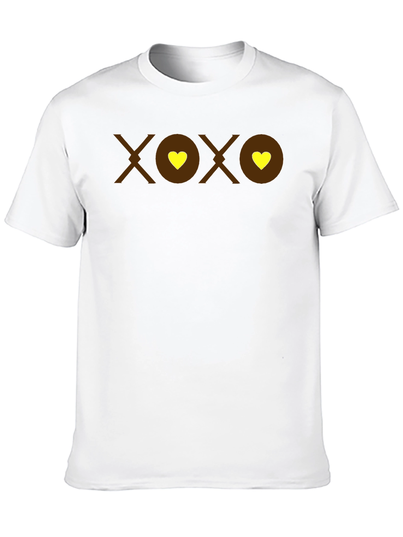 XOXO Heart Graphic T-Shirt - Casual Comfort