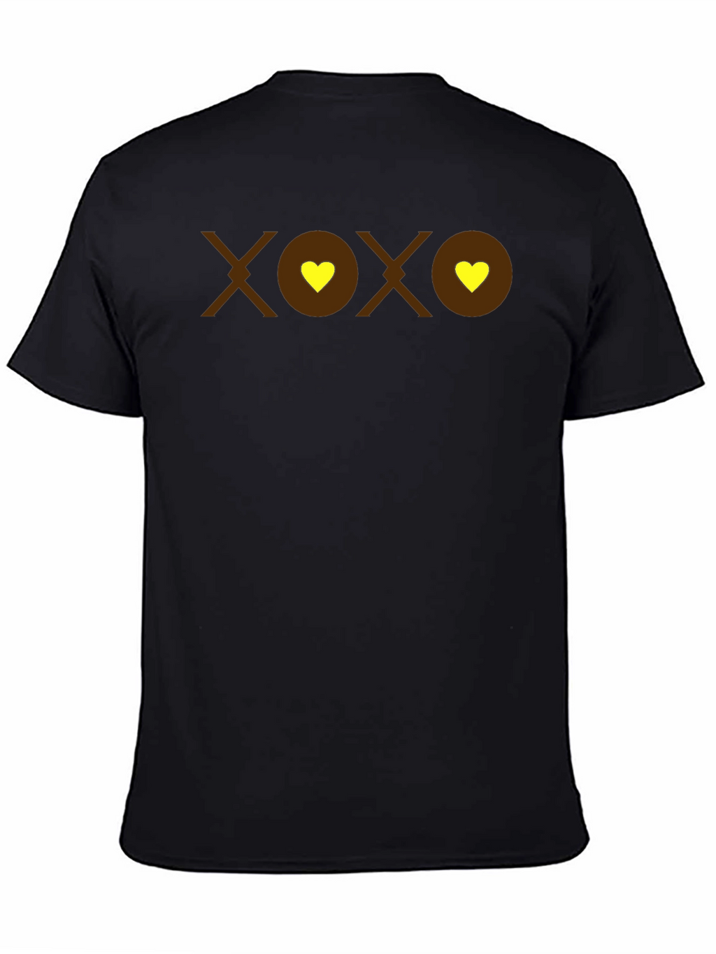 XOXO Heart Graphic T-Shirt - Casual Comfort