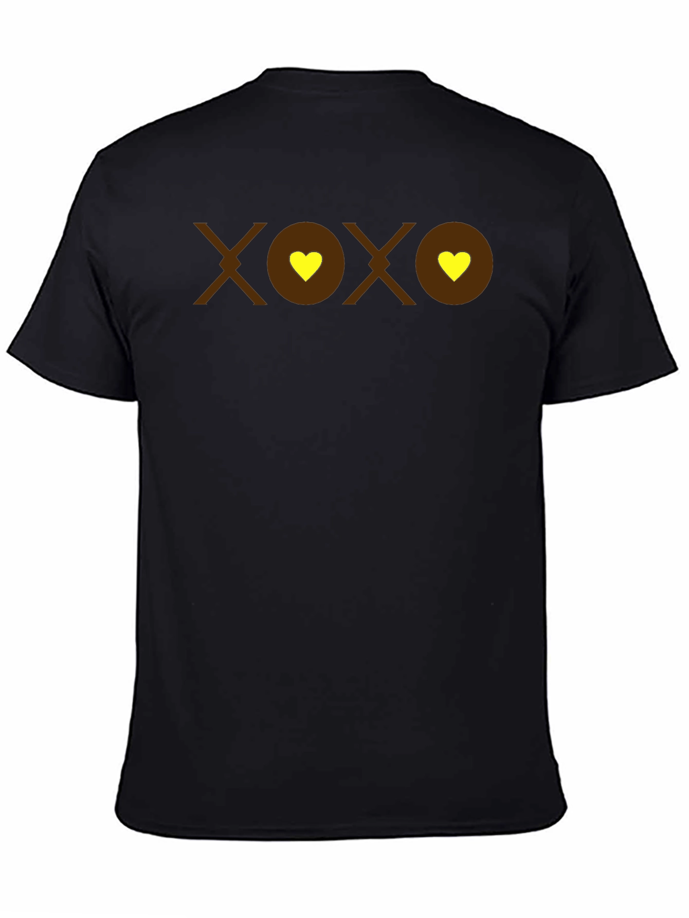 XOXO Heart Graphic T-Shirt - Casual Comfort