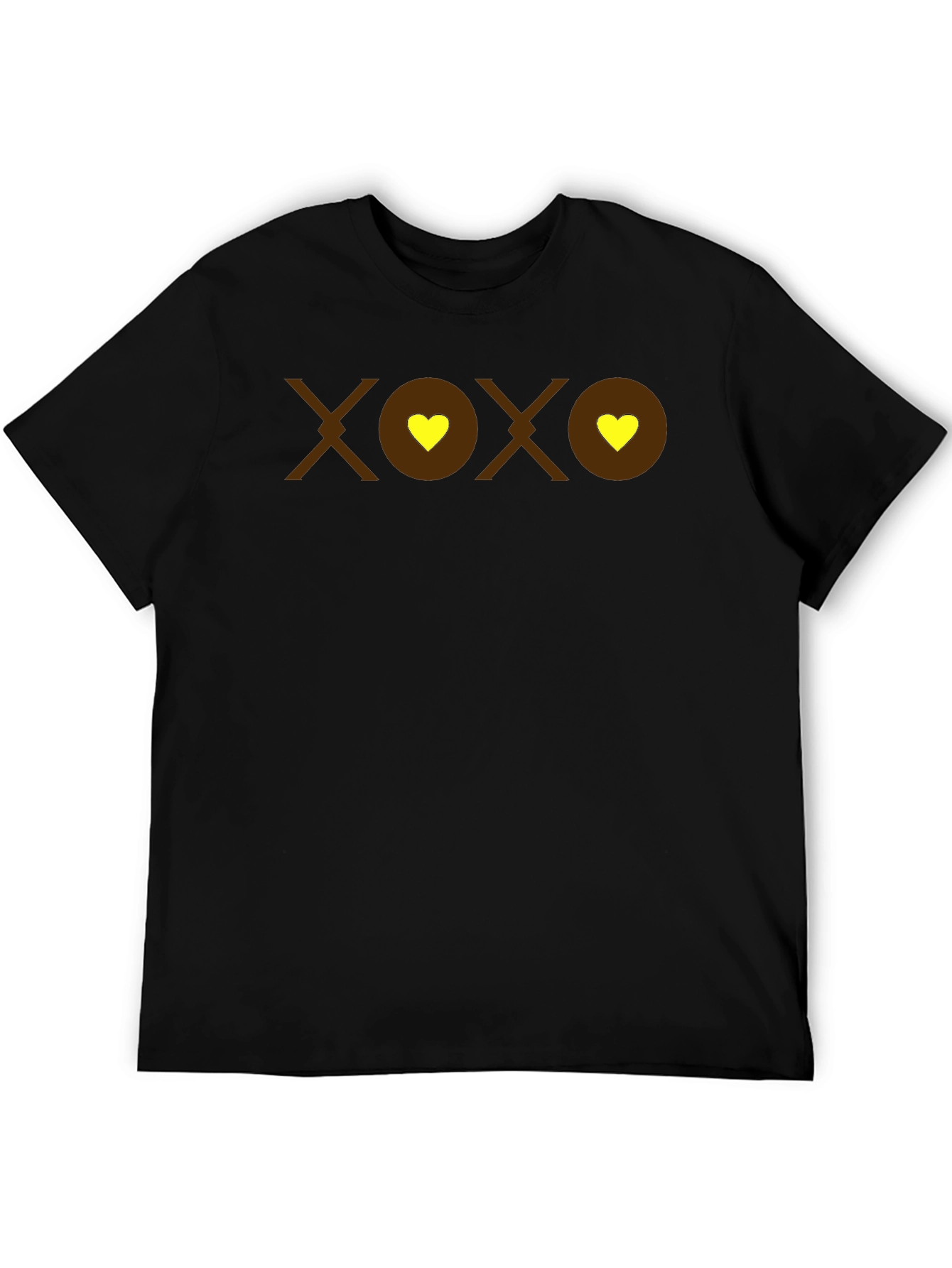 XOXO Heart Graphic T-Shirt - Casual Comfort