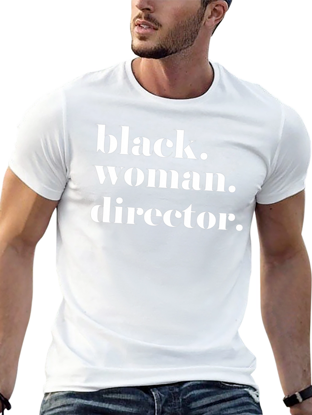Black Woman Director T-Shirt